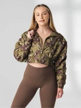 Vitality Camo Cropped Jacket